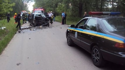 На Черниговщине в автокатастрофе погибли пять человек