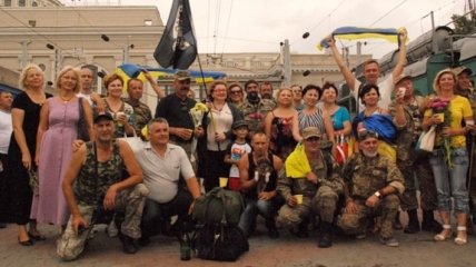 В Одессу из зоны АТО вернулись бойцы 28-й бригады