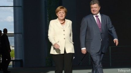 Порошенко и Меркель обсудили ситуацию на Востоке Украины
