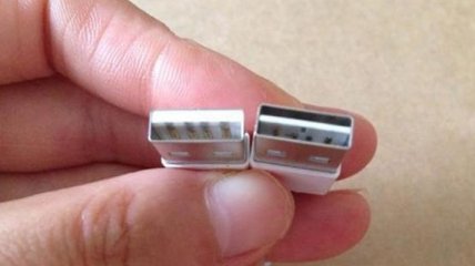 Конструкция двухстороннего USB-коннектора кабеля iPhone 6