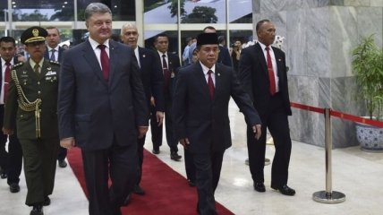 Президент: Украина намерена развивать торговые отношения с Индонезией
