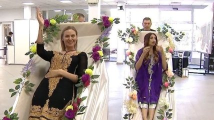 Одежда и макияж для умерших: в Киеве прошел необычный показ мод с моделями-"покойницами" (фото, видео)