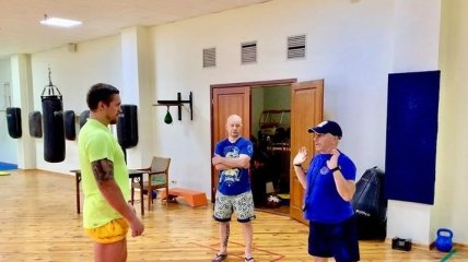 Анатолий Ломаченко готовит Усика к дебюту в хевивейте