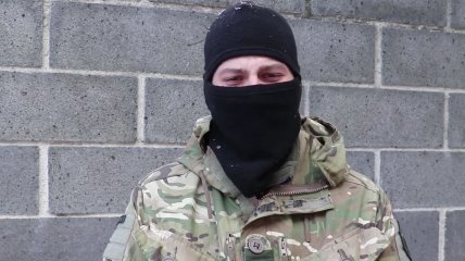 Боец Нацгвардии Украины