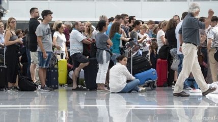 В аэропорту Мюнхена ночевали сотни пассажиров 