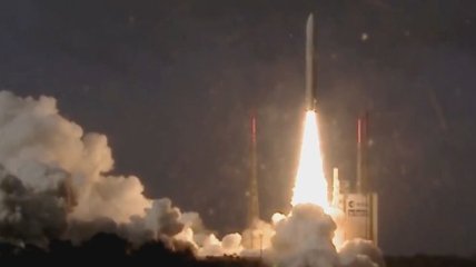 Ракета Ariane 5 успешно стартовала с космодрома Куру 