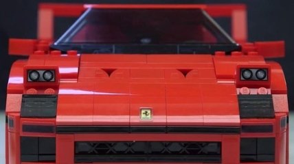 Компания Lego показала свою версию суперкара Ferrari F40
