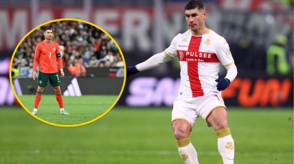 Криштиану Роналду и Руслан Малиновский