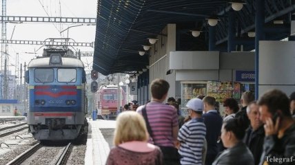 В Киеве поезд сбил мужчину