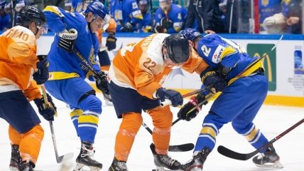 Сборная Украины по хоккею обыграла Нидерланды в олимпийской квалификации