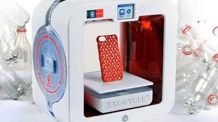3D-принтер, который работает на пластиковых бутылках