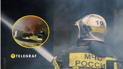 На нефтехранилище возник пожар