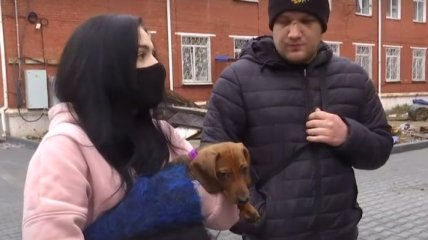 Таксист разбил пассажиру нос из-за щенка: подробности и видео скандала в Виннице