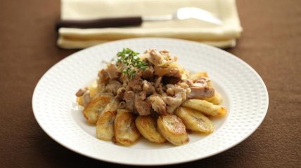 Мясо, запеченное с бананами: пошаговый рецепт