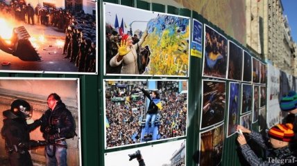 В Загребе открылась фотовыставка "Евромайдан"
