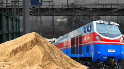 Использование песка для железной дороги