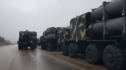 Россия перебрасывает в Крым противокорабельные ракетные комплексы: видео