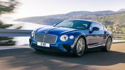 Bentley показал, каким будет новый седан Continental GT 2018