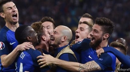 Франция стала первым участником плей-офф Евро-2016