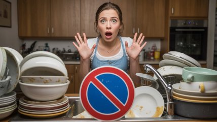 Не оставляйте грязную посуду надолго 28 апреля