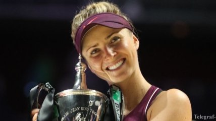 Свитолина обратилась к болельщикам после победы на Итоговом турнире WTA