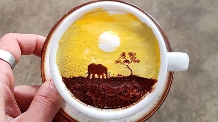 Потрясающее искусство: красота этого кофе сводит с ума (Фото)