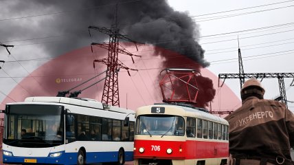 Остановка троллейбусов и трамваев