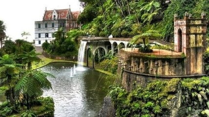 Тропический сад Монте в Португалии на острове Мадейра (Фото)