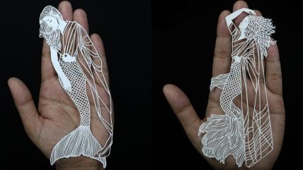 Индийский художник создает настоящие чудеса из бумаги (Фото) 