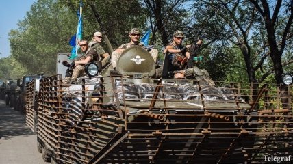 Силы АТО освободили Новосветловку под Луганском