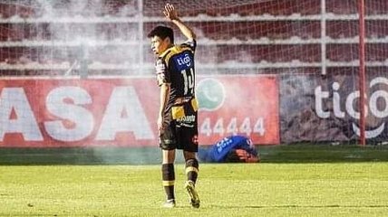 В чемпионате Боливии фанаты забросали вратаря петардами (Видео)