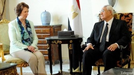 Кэтрин Эштон не смогла добиться в Каире встречи с Мухаммедом Мурси