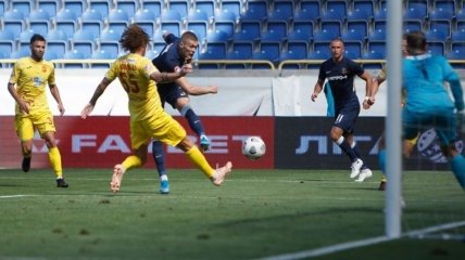 Новичок УПЛ Ингулец выстоял в матче с Днепром-1 (Видео)