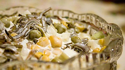 Салат из морской капусты