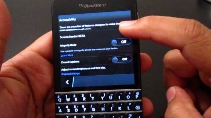 В BlackBerry OS 10.3.1 появился голосовой помощник 