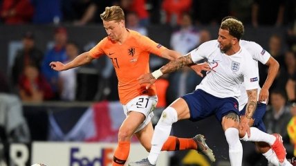 Нидерланды - Англия. Видео голов и обзор полуфинала Лиги наций