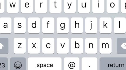 Как отключить строчные буквы на клавиатуре iOS 9