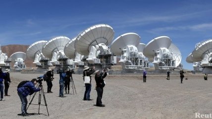 Сегодня будет запущен самый большой в мире радиотелескоп "Alma"