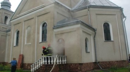Во Львовской области в храме УГКЦ произошел пожар
