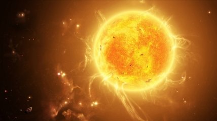 Центральна зірка Сонячної системи - Сонце
