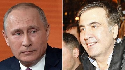 Саакашвили объяснил, почему Путин сравнивает его с Навальным 