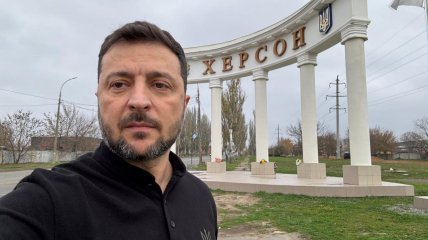 Володимир Зеленський у Херсоні