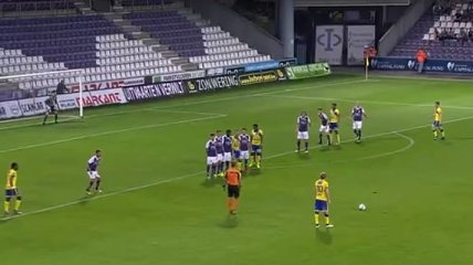 Безус забил шикарный гол со штрафного в Бельгии (Видео)