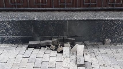 Полиция установила причину взрыва у посольства РФ в Киеве