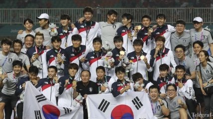 Футбол. Южная Корея выиграла Азиатские игры, игроки получат освобождение от армии