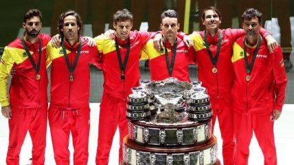 Испания завоевала Кубок Дэвиса, обыграв Канаду в финале