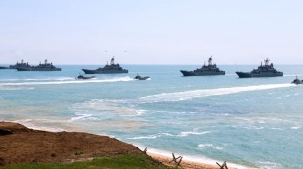 За сутки присутствие российского флота в акватории моря значительно возросло