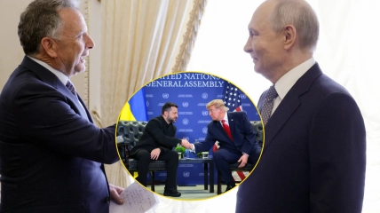 Стів Віткофф, Володимир Путін, Володимир Зеленський та Дональд Трамп