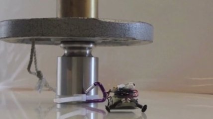 Крошечный робот может поднять груз в сотни раз тяжелее себя (Видео)