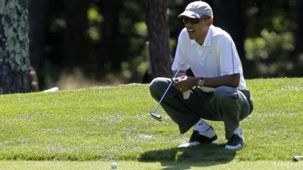 Обама проводит свой отпуск на острове Мартас-Винъярд